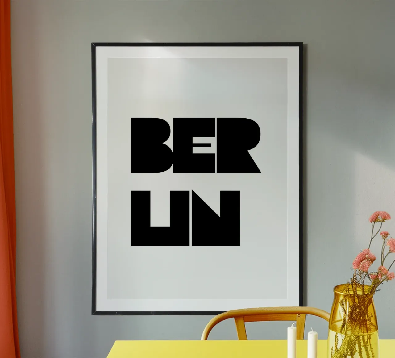 Berlin 4 poster da The Type Club Tokyo