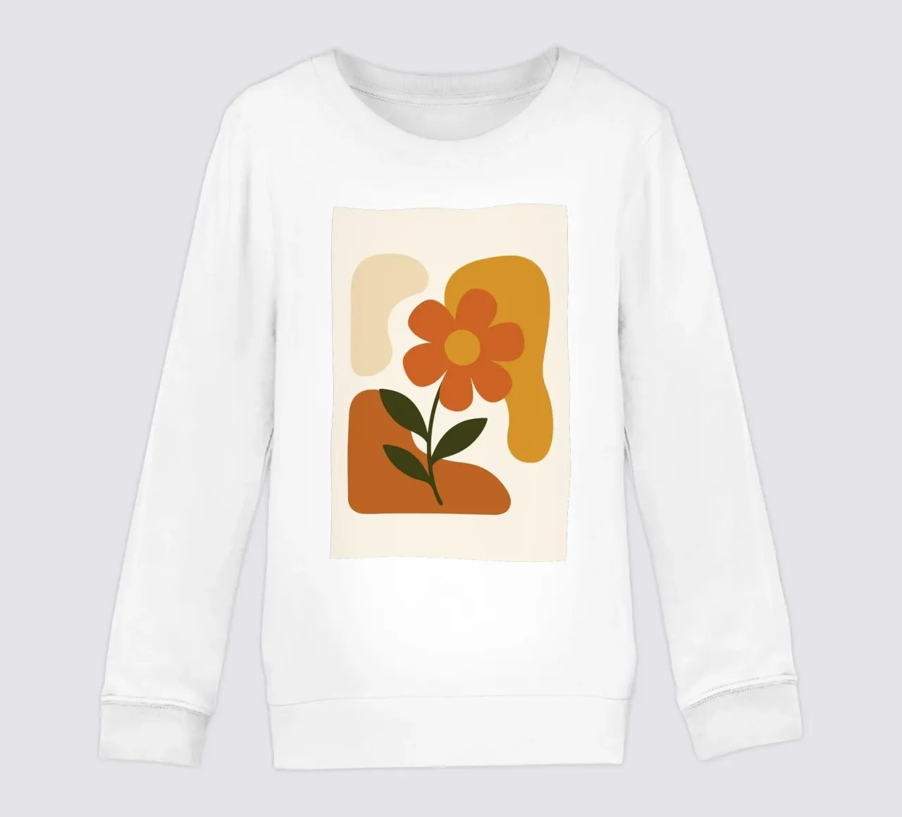 Abstract Botanical Silhouette felpa bambino da LisaArtes