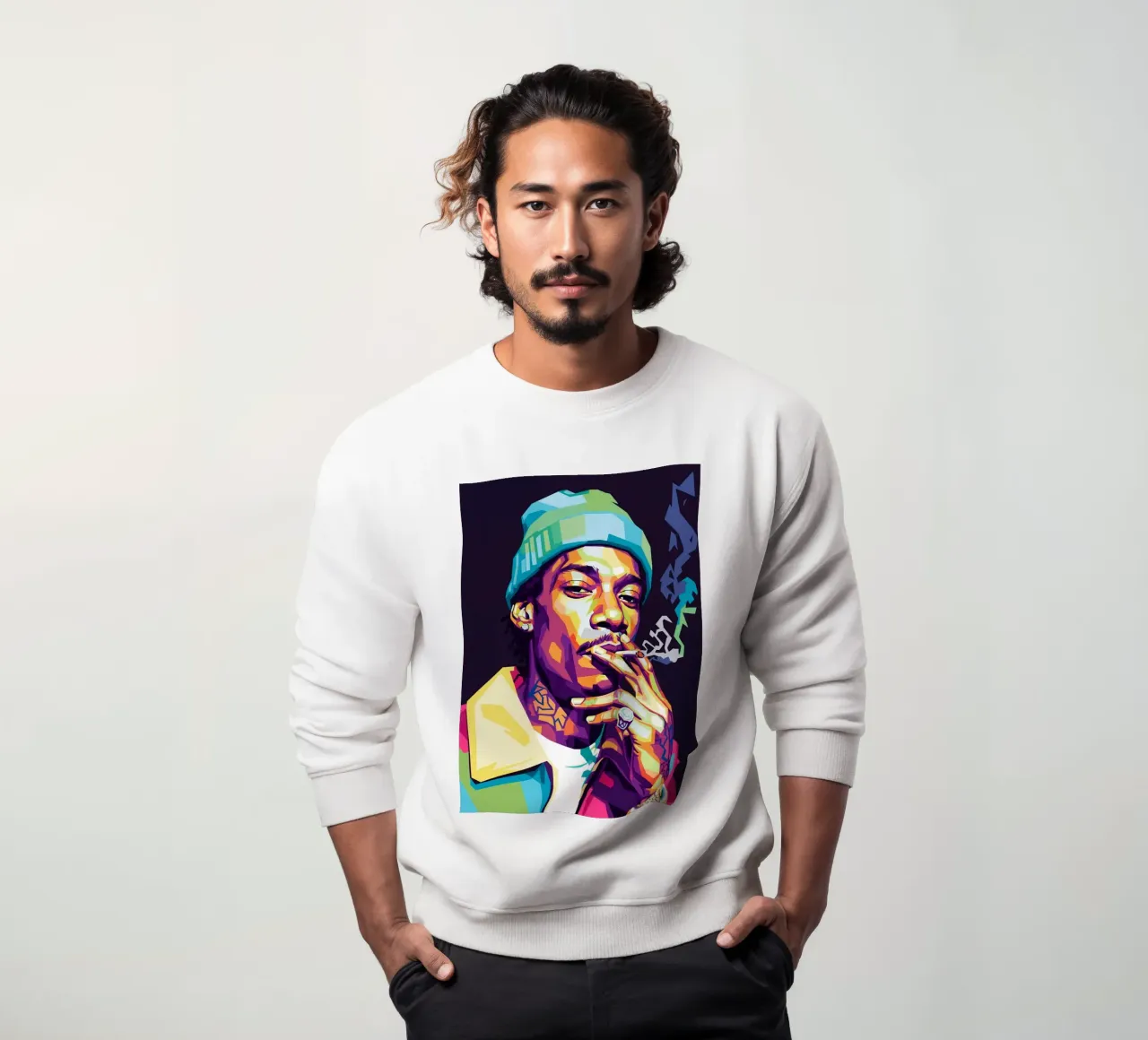 Wiz Khalifa si gode le sigarette #1 felpa da Hantamrata