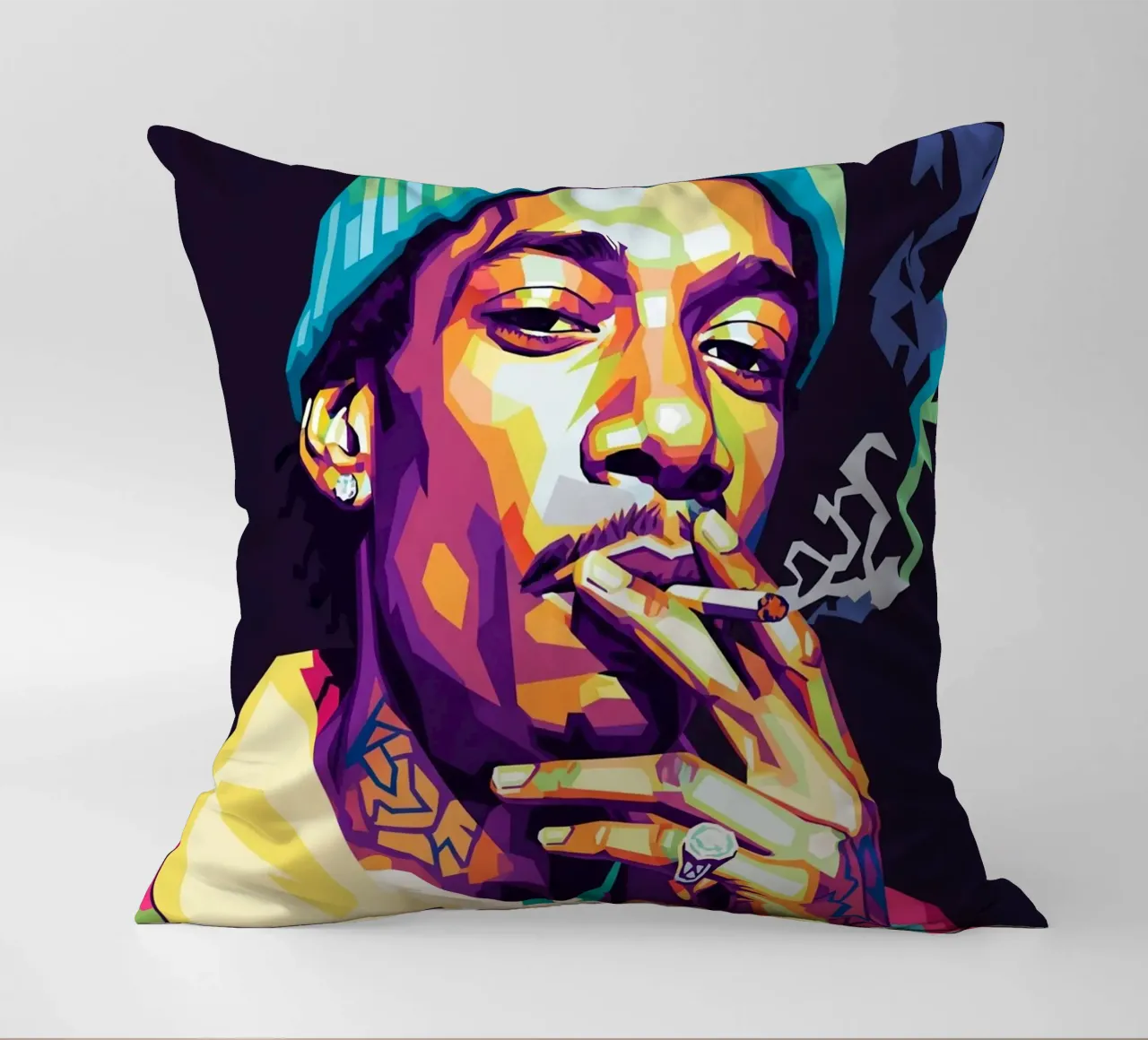 Wiz Khalifa si gode le sigarette #1 cuscino da Hantamrata