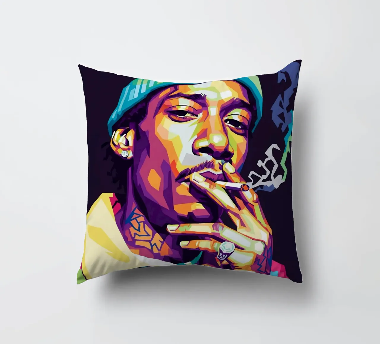 Wiz Khalifa si gode le sigarette #1 cuscino da Hantamrata
