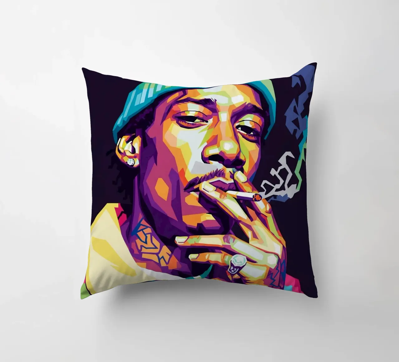 Wiz Khalifa si gode le sigarette #1 cuscino da Hantamrata