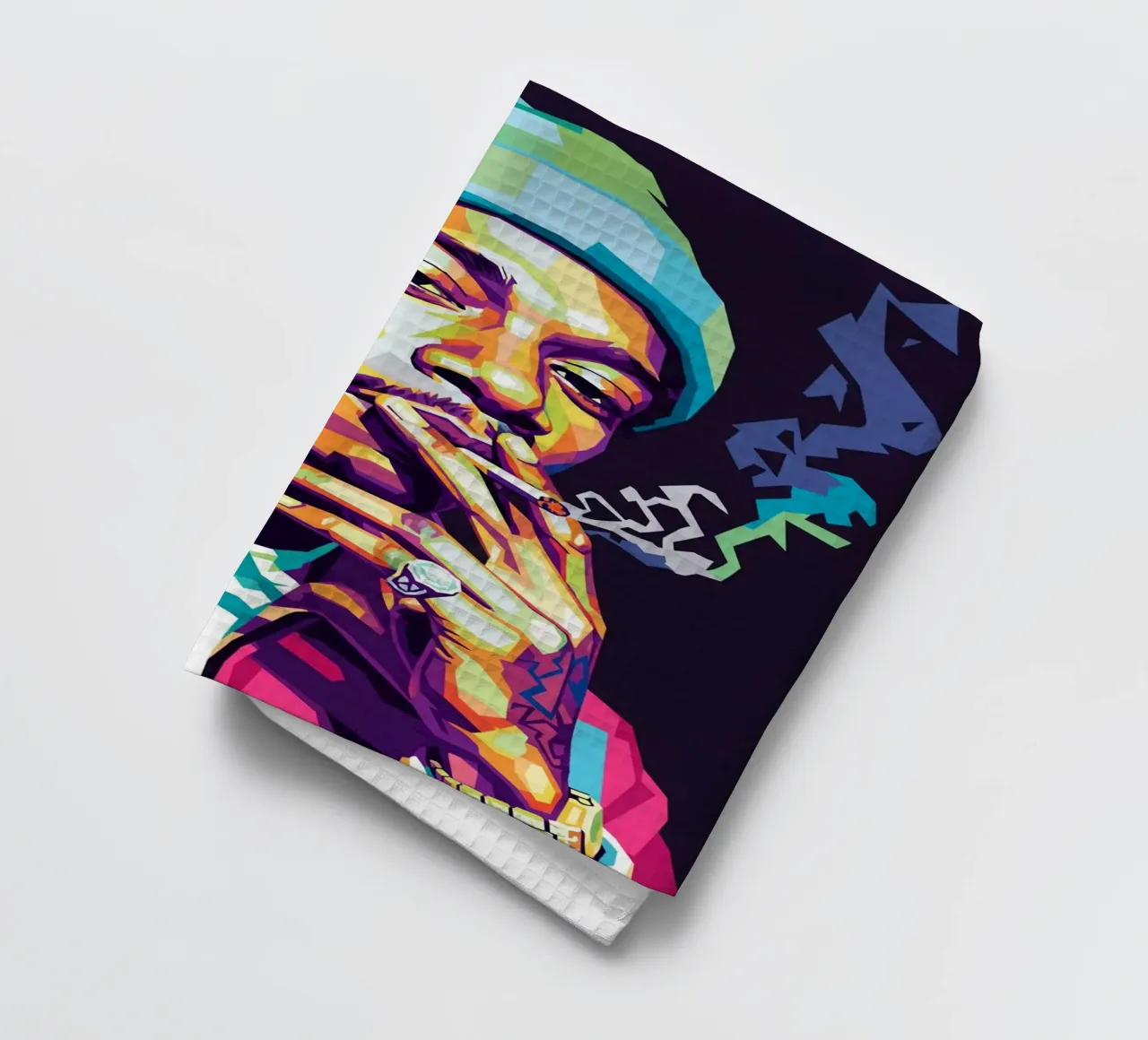 Wiz Khalifa si gode le sigarette #1 canovaccio da cucina da Hantamrata