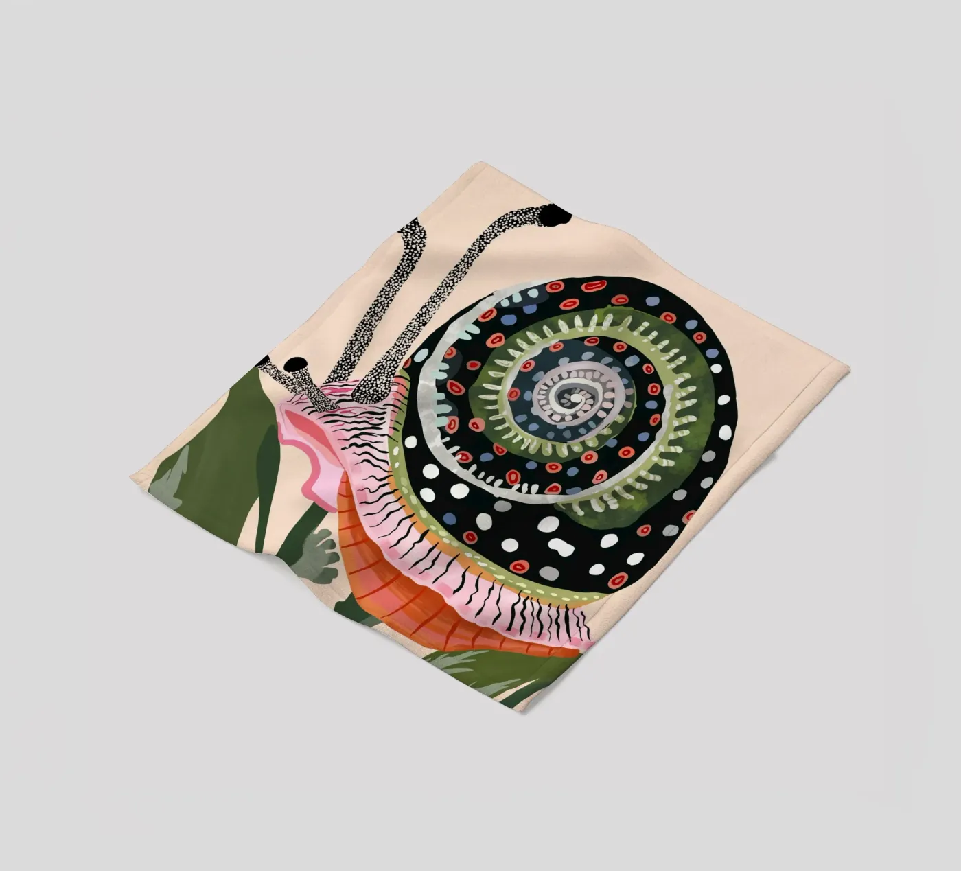 Garden Explorer fleece blanket by ArtsySesta