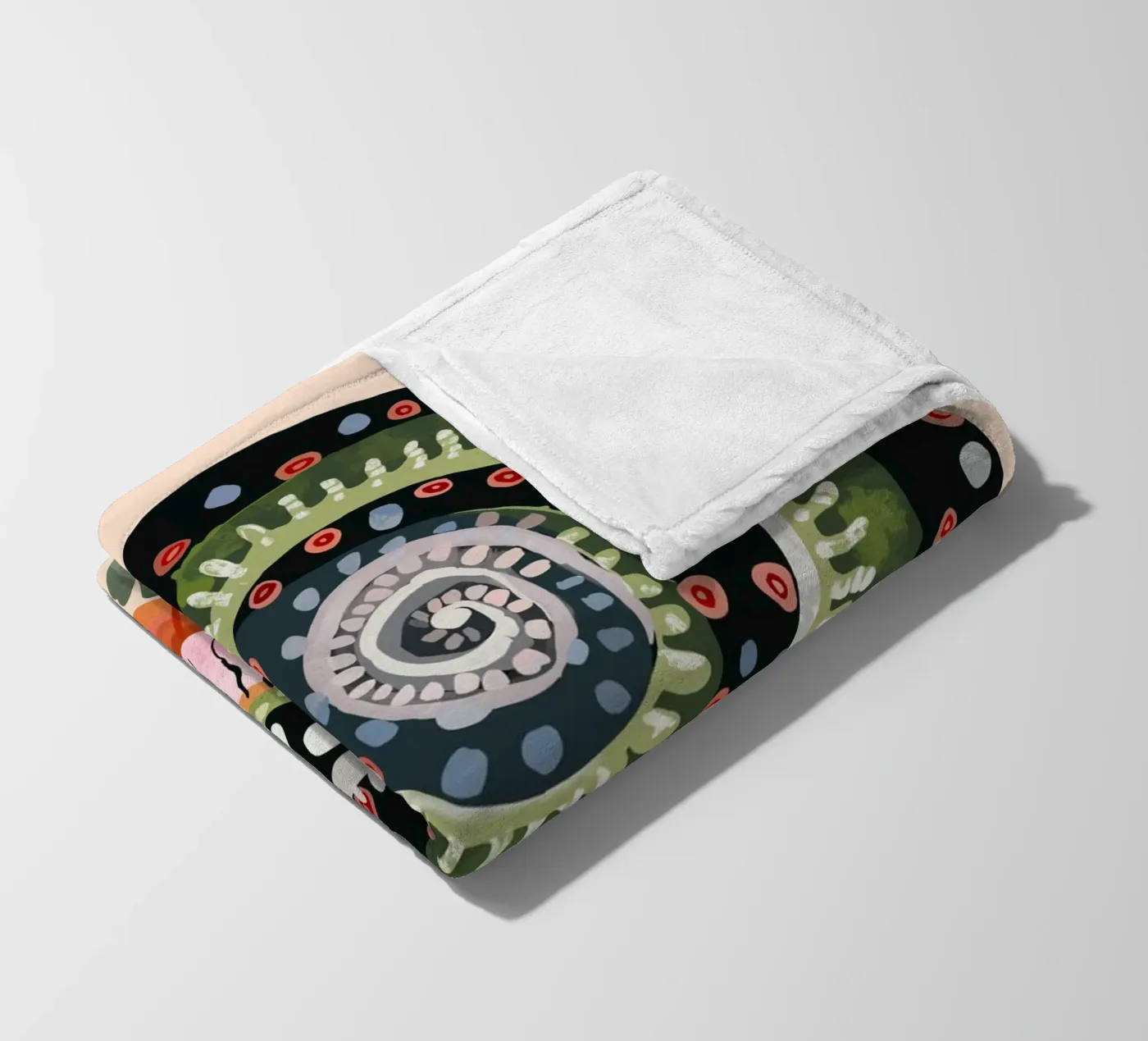 Garden Explorer fleece blanket by ArtsySesta