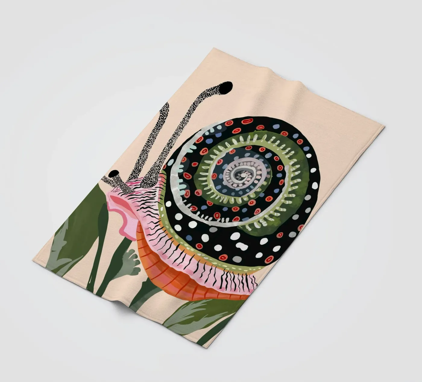 Garden Explorer fleece blanket by ArtsySesta