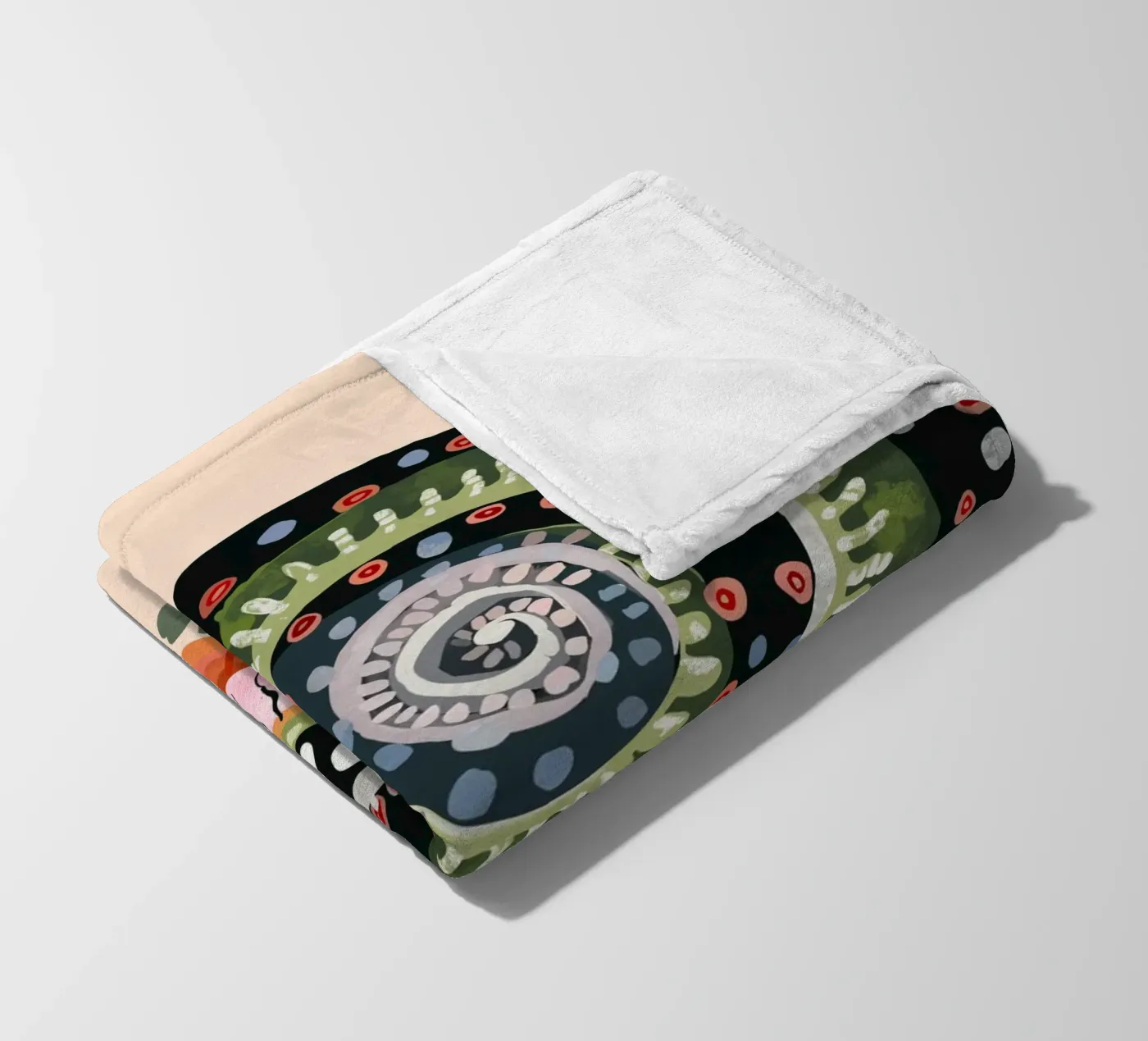 Garden Explorer fleece blanket by ArtsySesta
