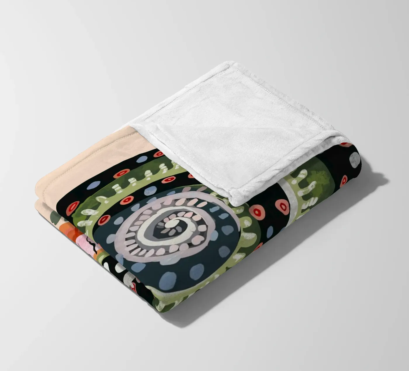 Garden Explorer fleece blanket by ArtsySesta