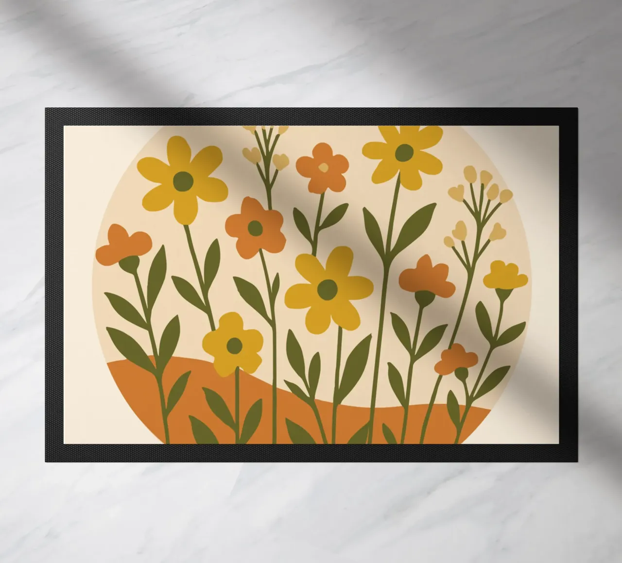 Wildflower Circle zerbino da LisaArtes