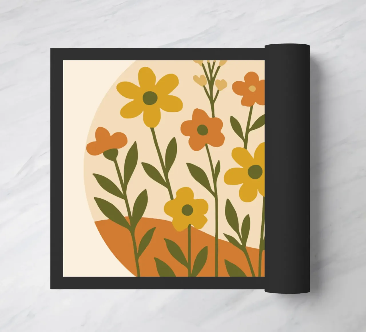 Wildflower Circle zerbino da LisaArtes