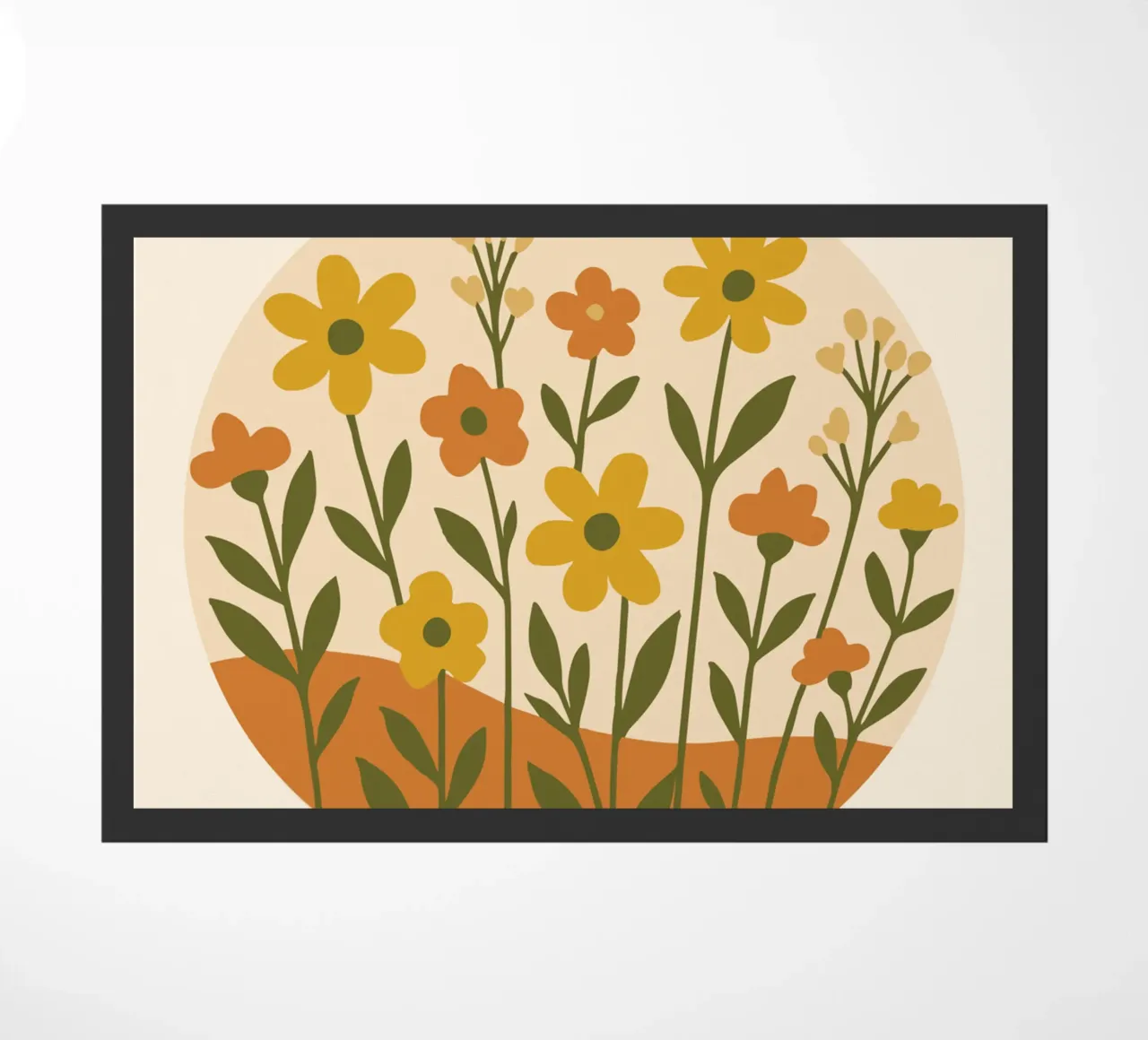 Wildflower Circle zerbino da LisaArtes