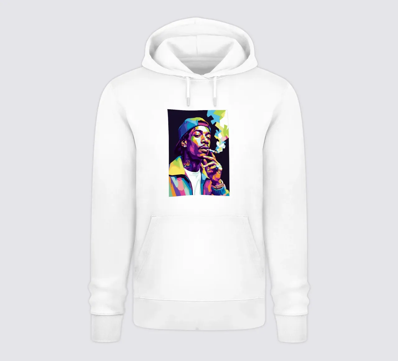 Wiz Khalifa si gode le sigarette #2 felpa con cappuccio da Hantamrata