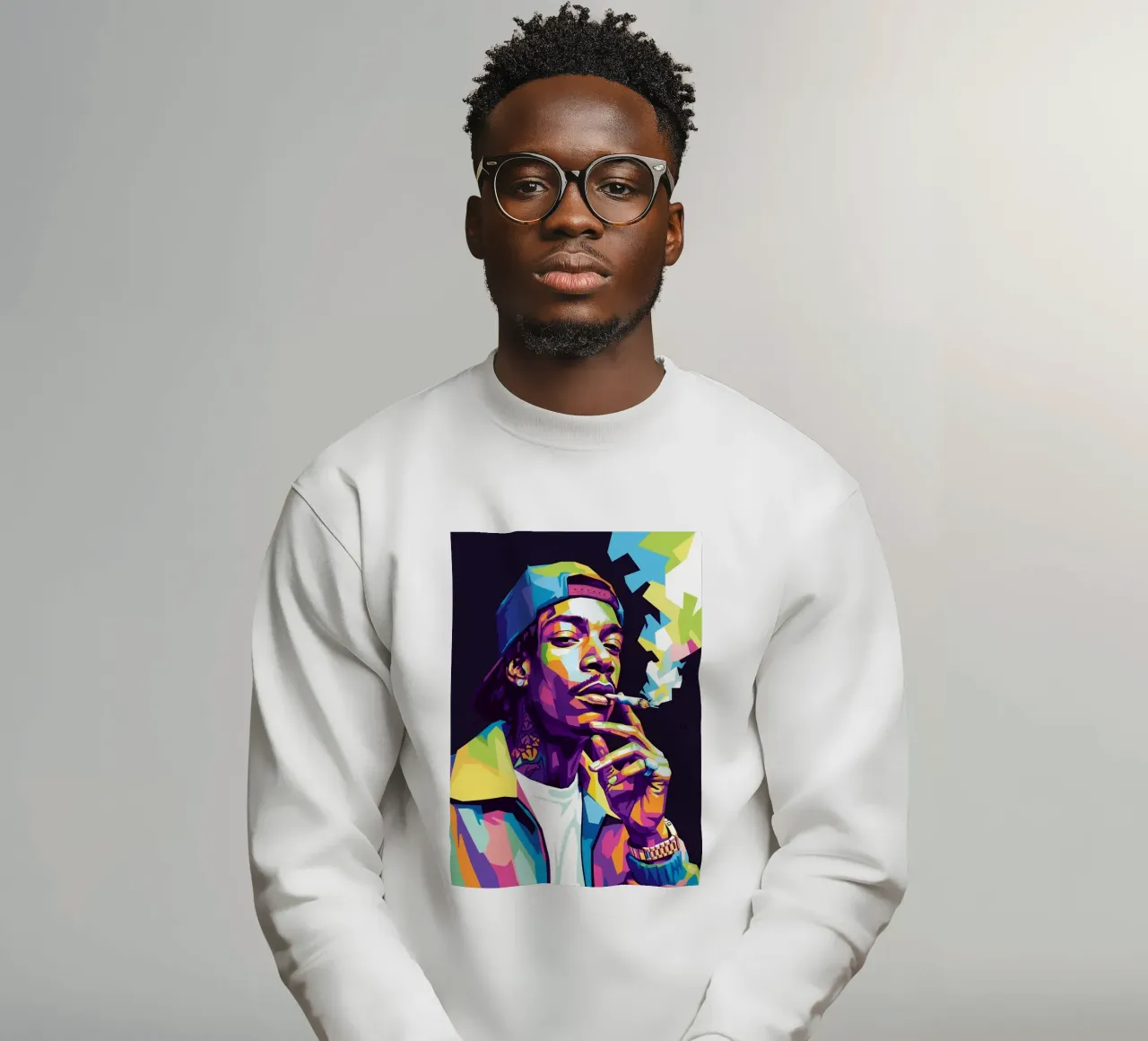 Wiz Khalifa si gode le sigarette #2 felpa da Hantamrata