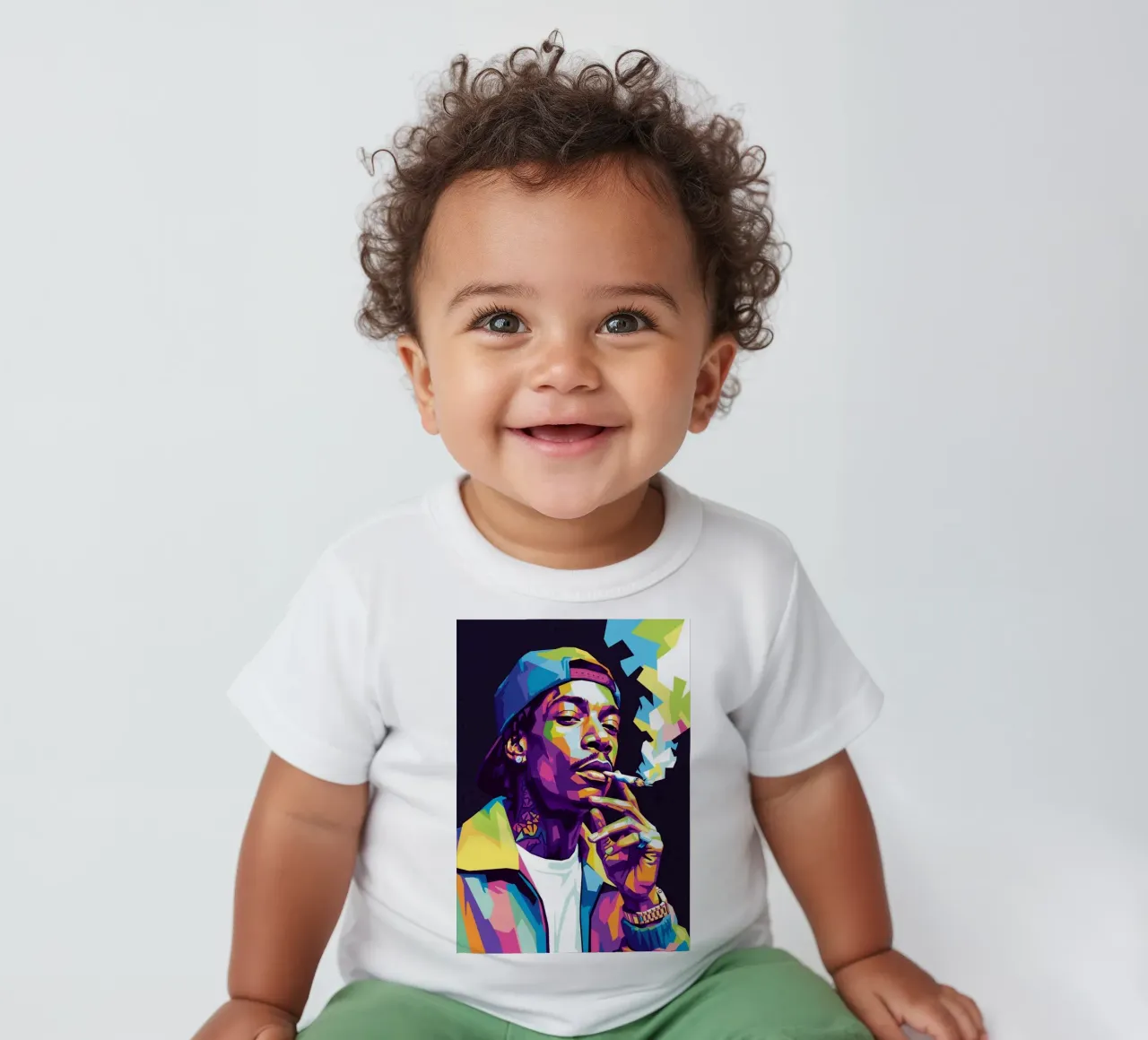 Wiz Khalifa si gode le sigarette #2 maglietta neonato da Hantamrata