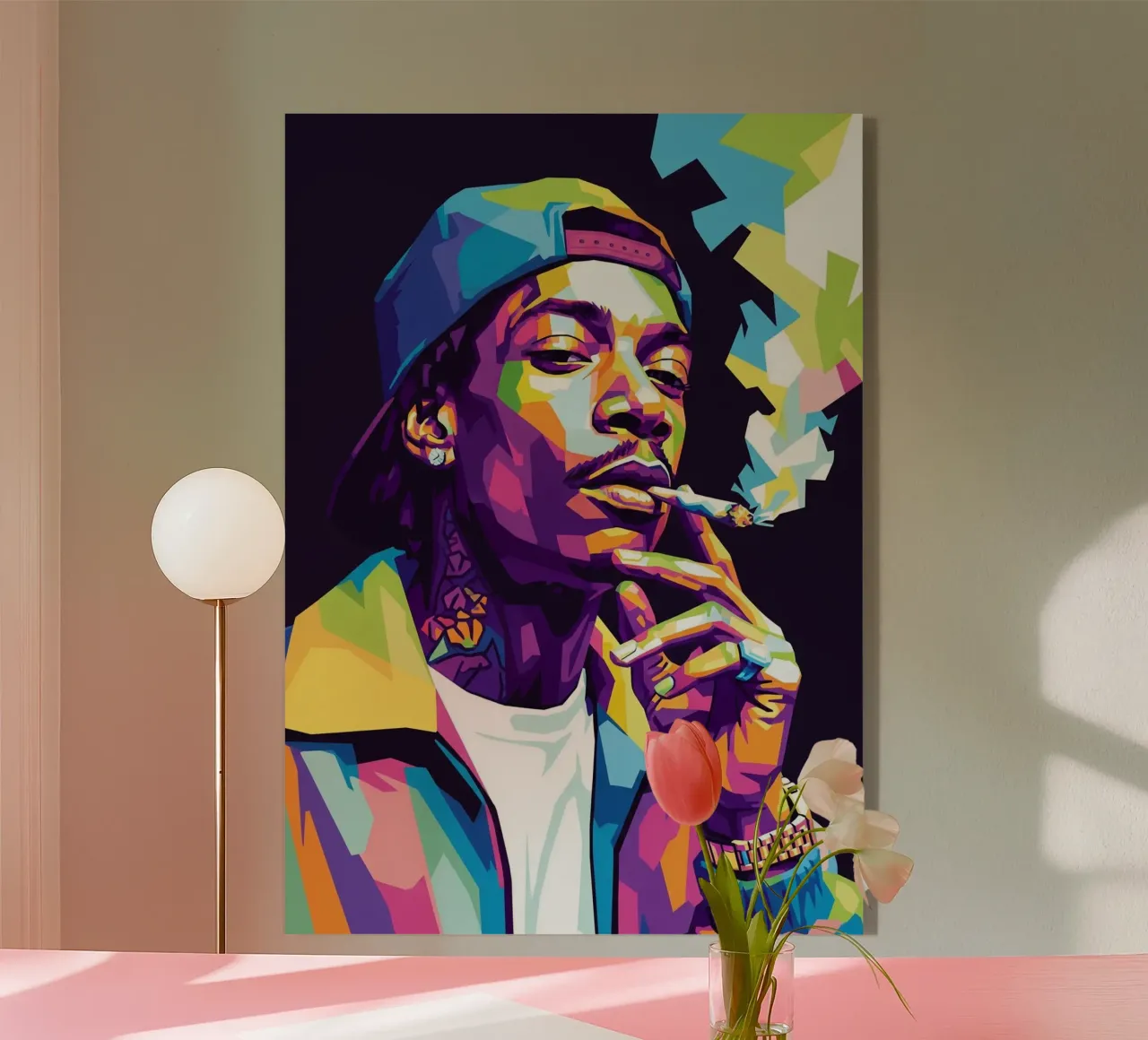 Wiz Khalifa si gode le sigarette #2 plexiglass da Hantamrata