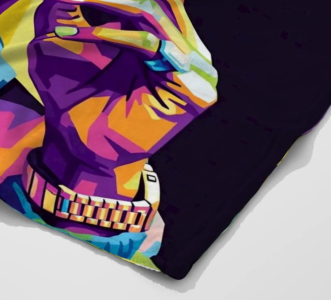 Wiz Khalifa si gode le sigarette #2 coperta in pile da Hantamrata