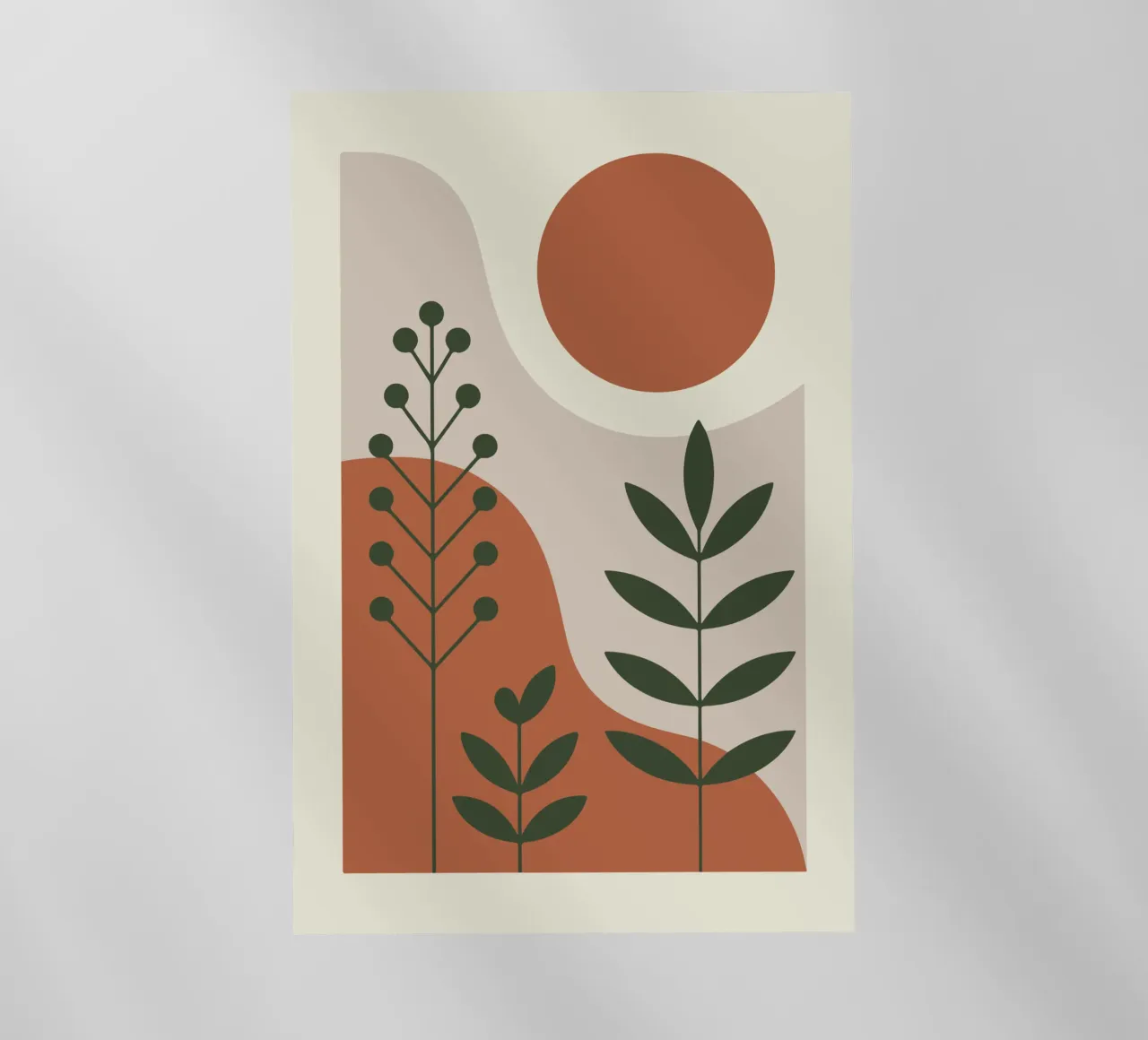 Abstract Forest Lines pellicola backlit da LisaArtes