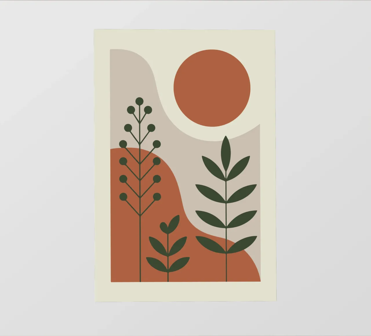 Abstract Forest Lines telo in pvc da LisaArtes