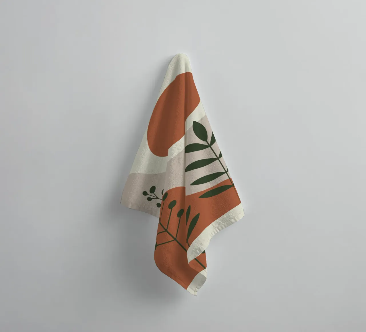 Abstract Forest Lines asciugamano da bagno da LisaArtes