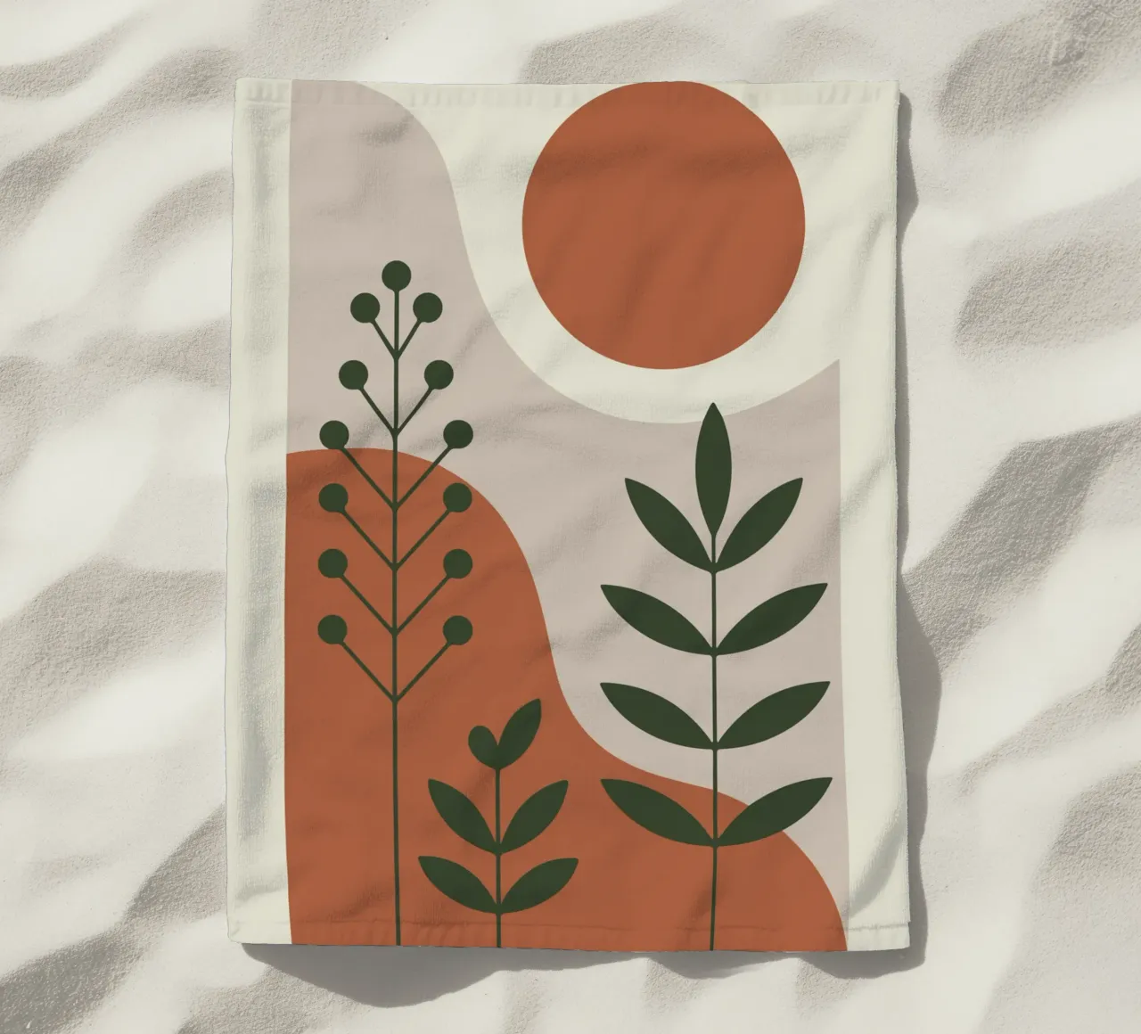 Abstract Forest Lines telo mare da LisaArtes