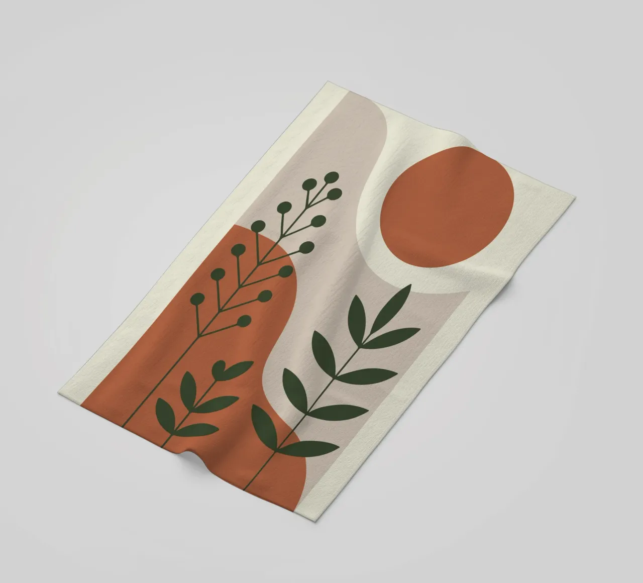 Abstract Forest Lines telo mare da LisaArtes