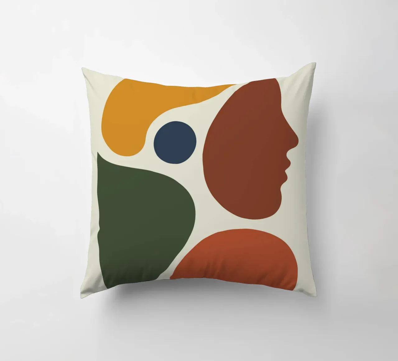 Abstract Silhouette cuscino da LisaArtes