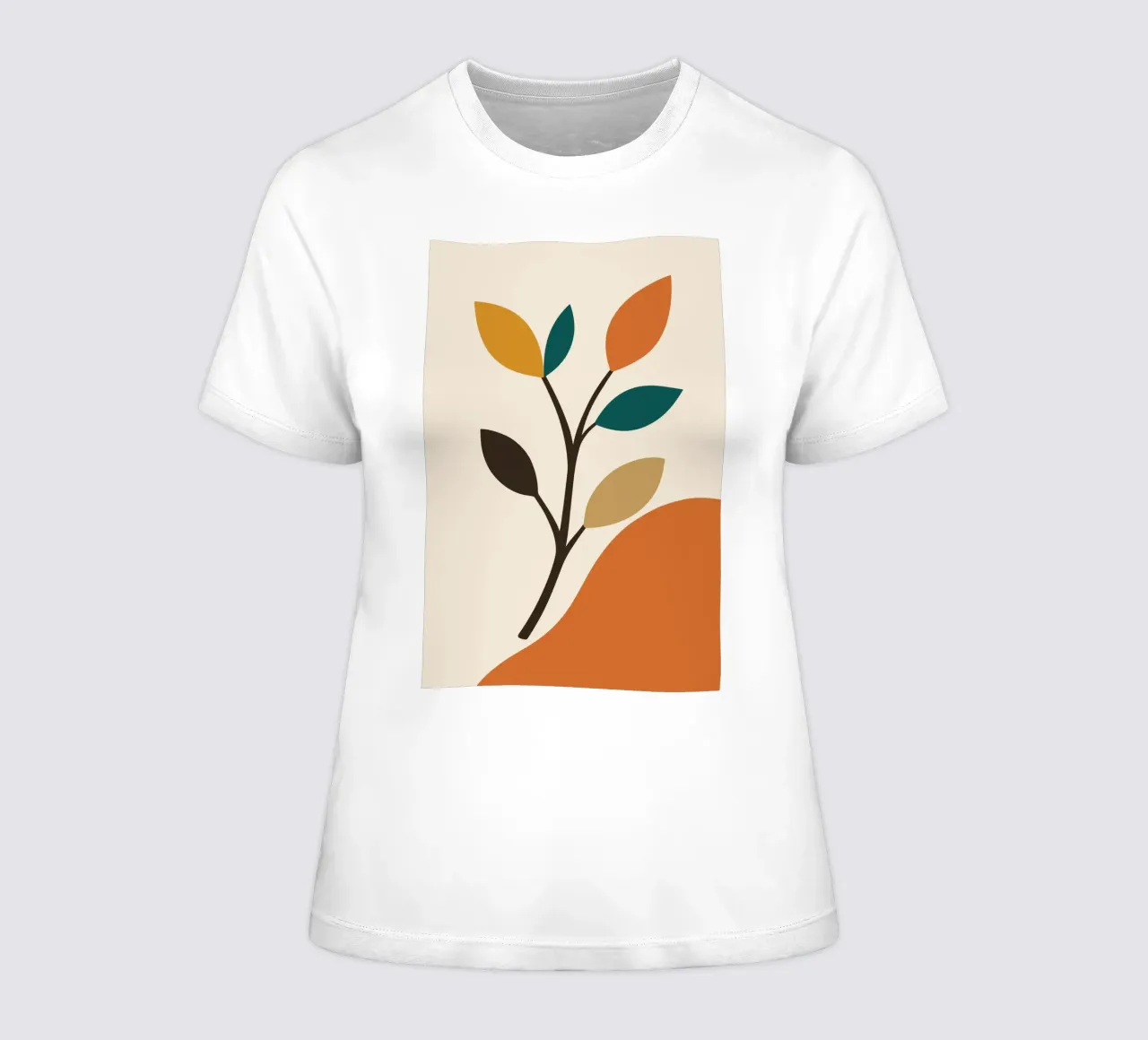 Abstract Tree Branch t-shirt da donna da LisaArtes