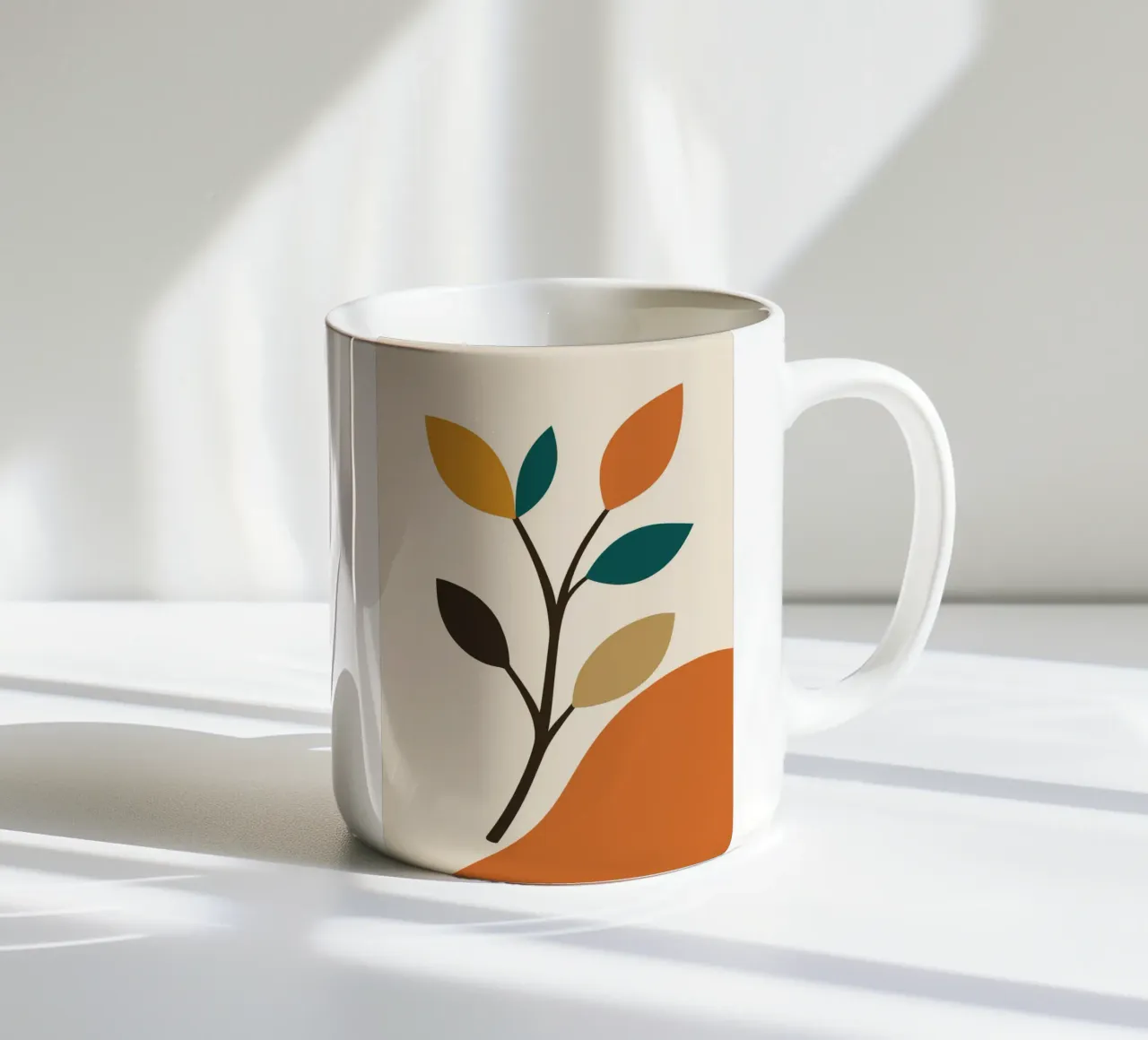 Abstract Tree Branch tazza in ceramica da LisaArtes