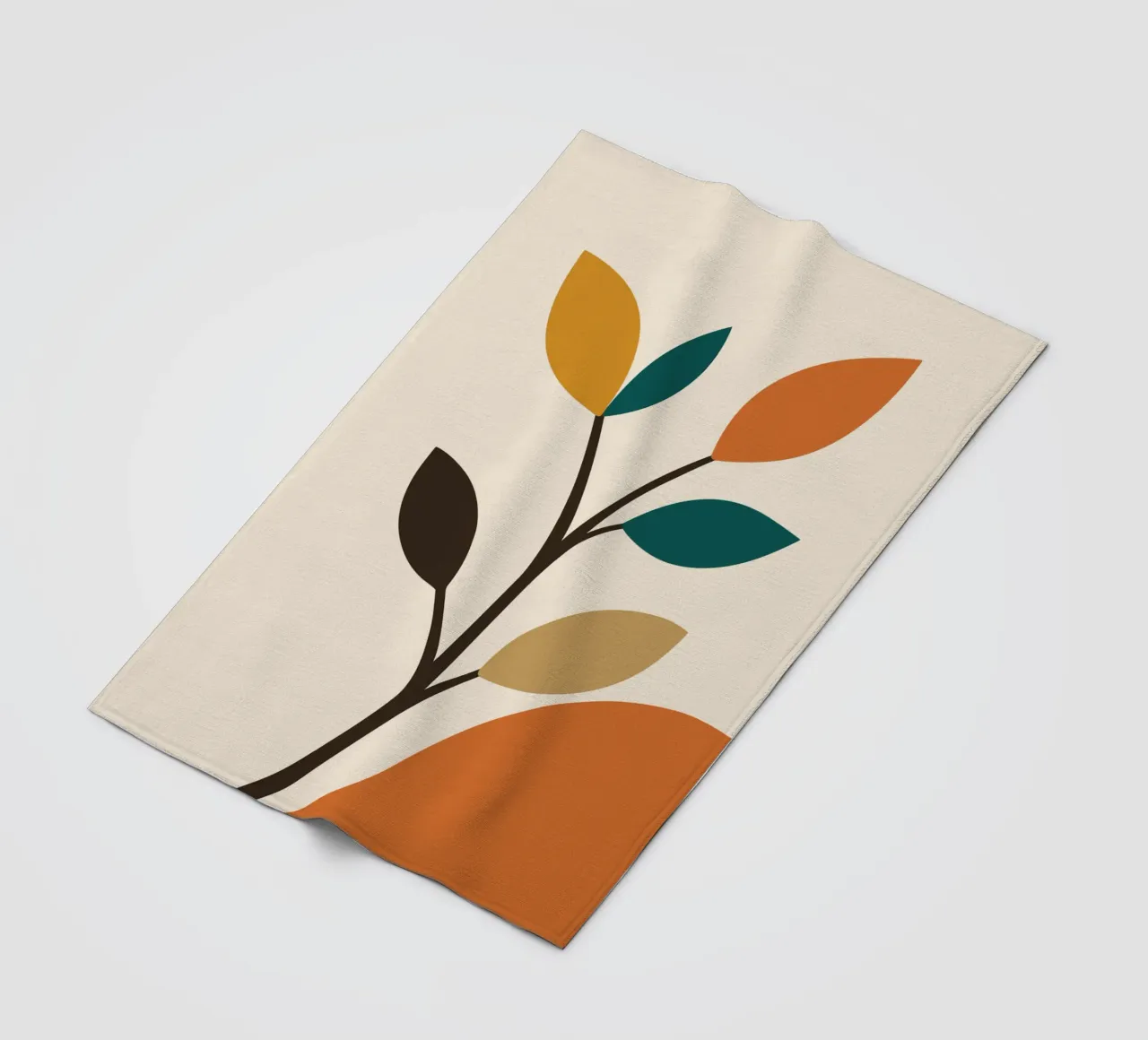 Abstract Tree Branch coperta in pile da LisaArtes