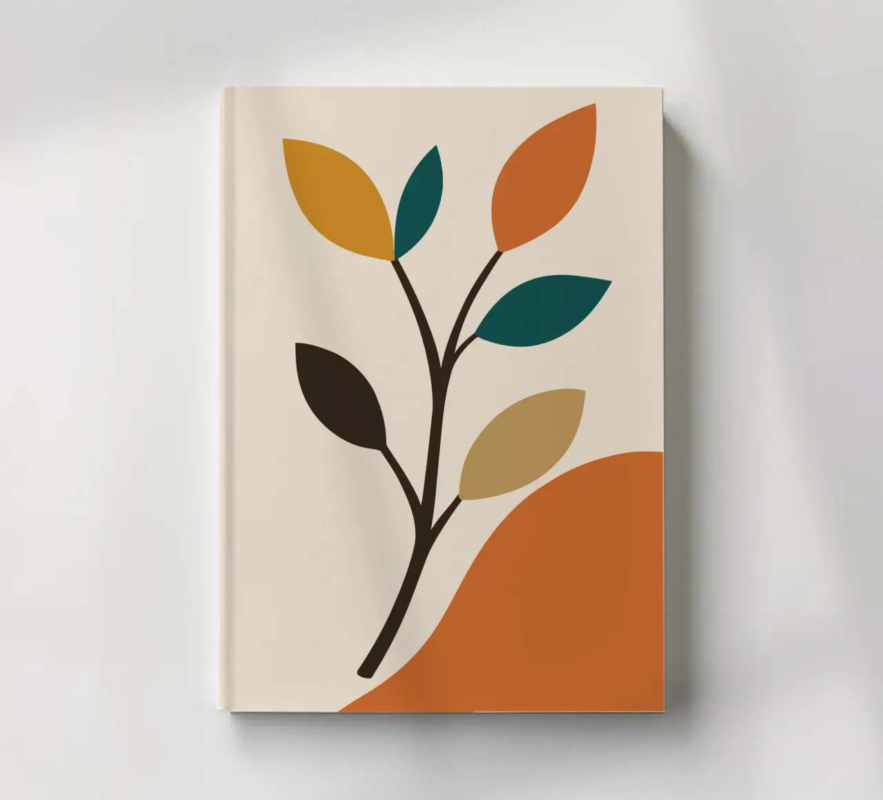 Abstract Tree Branch notebook by LisaArtes