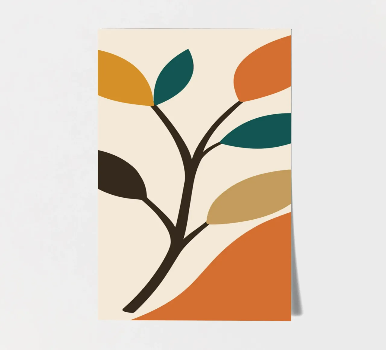 Abstract Tree Branch foglio adesivo da LisaArtes