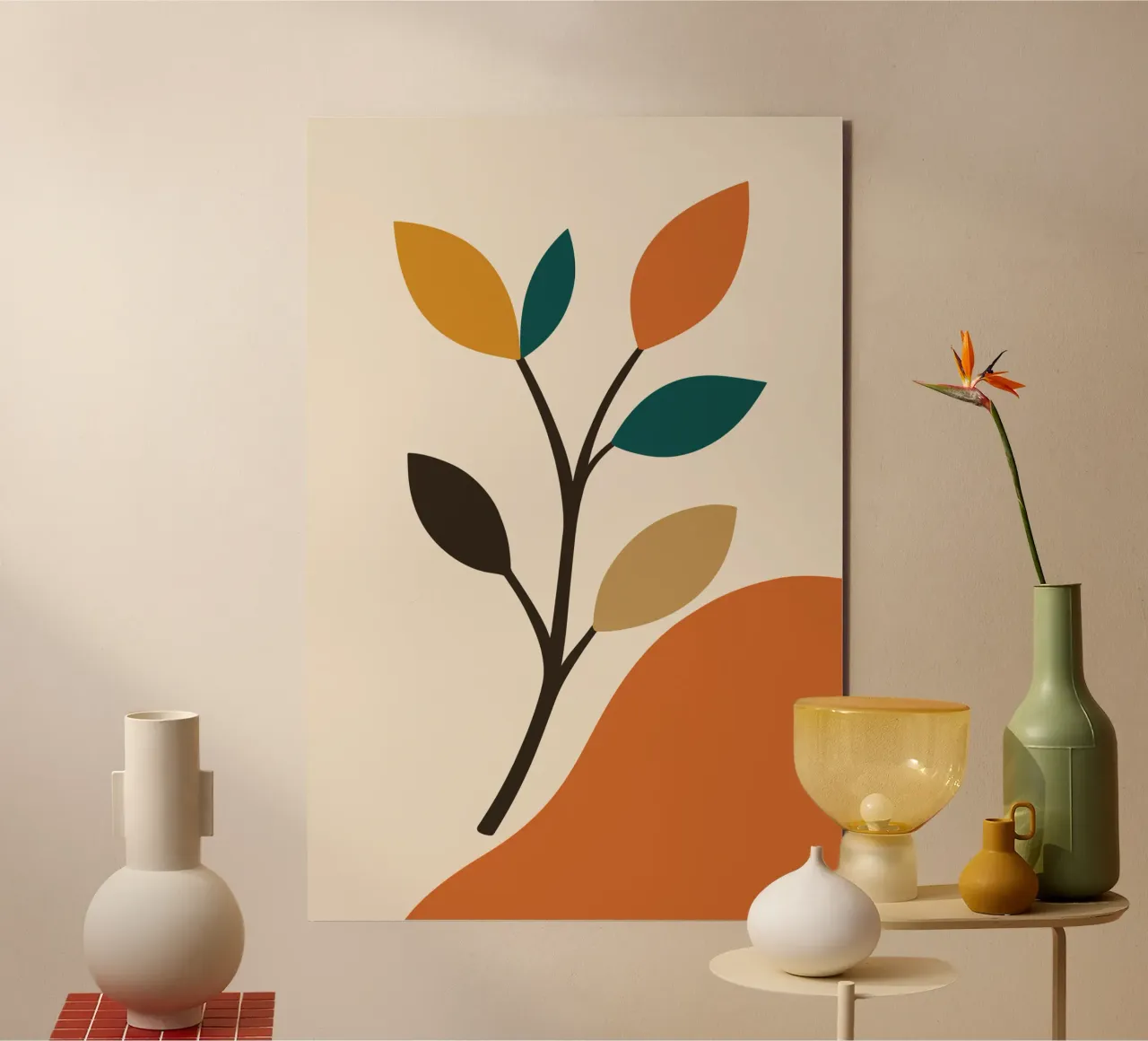 Abstract Tree Branch alluminio dibond da LisaArtes