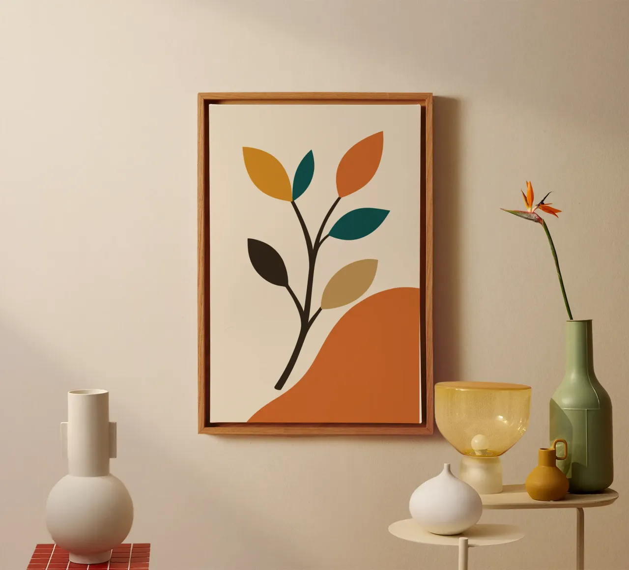 Abstract Tree Branch Leinwand von LisaArtes