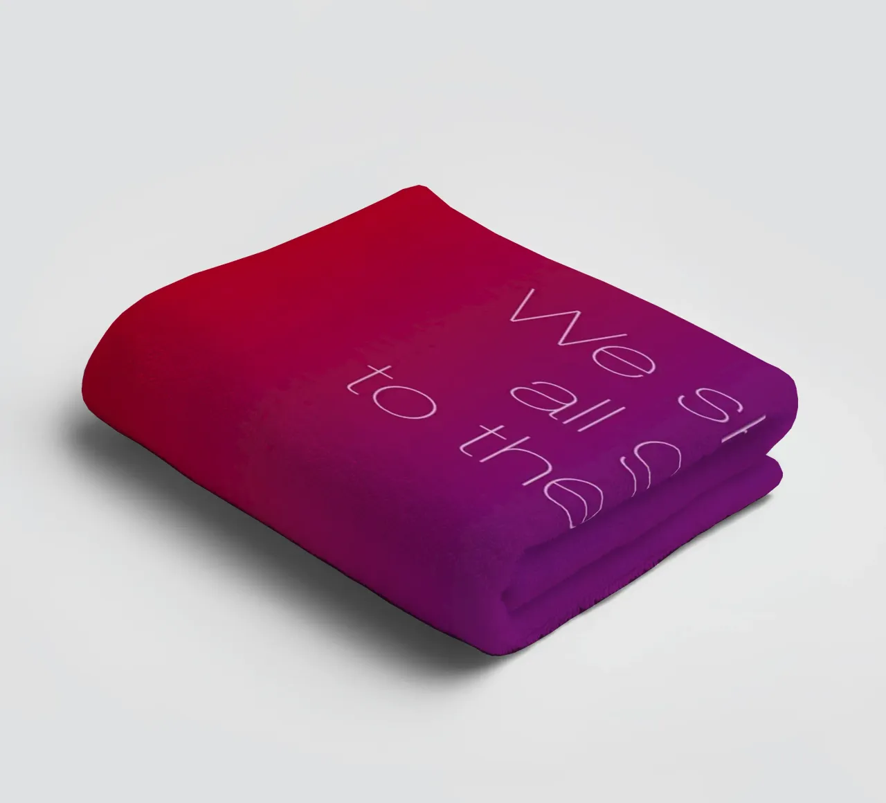 Date Idea towel by Femlouise.illustrations