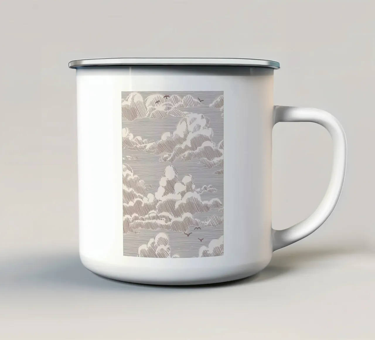 cielo 1 tazza in smalto da Amber Hughes