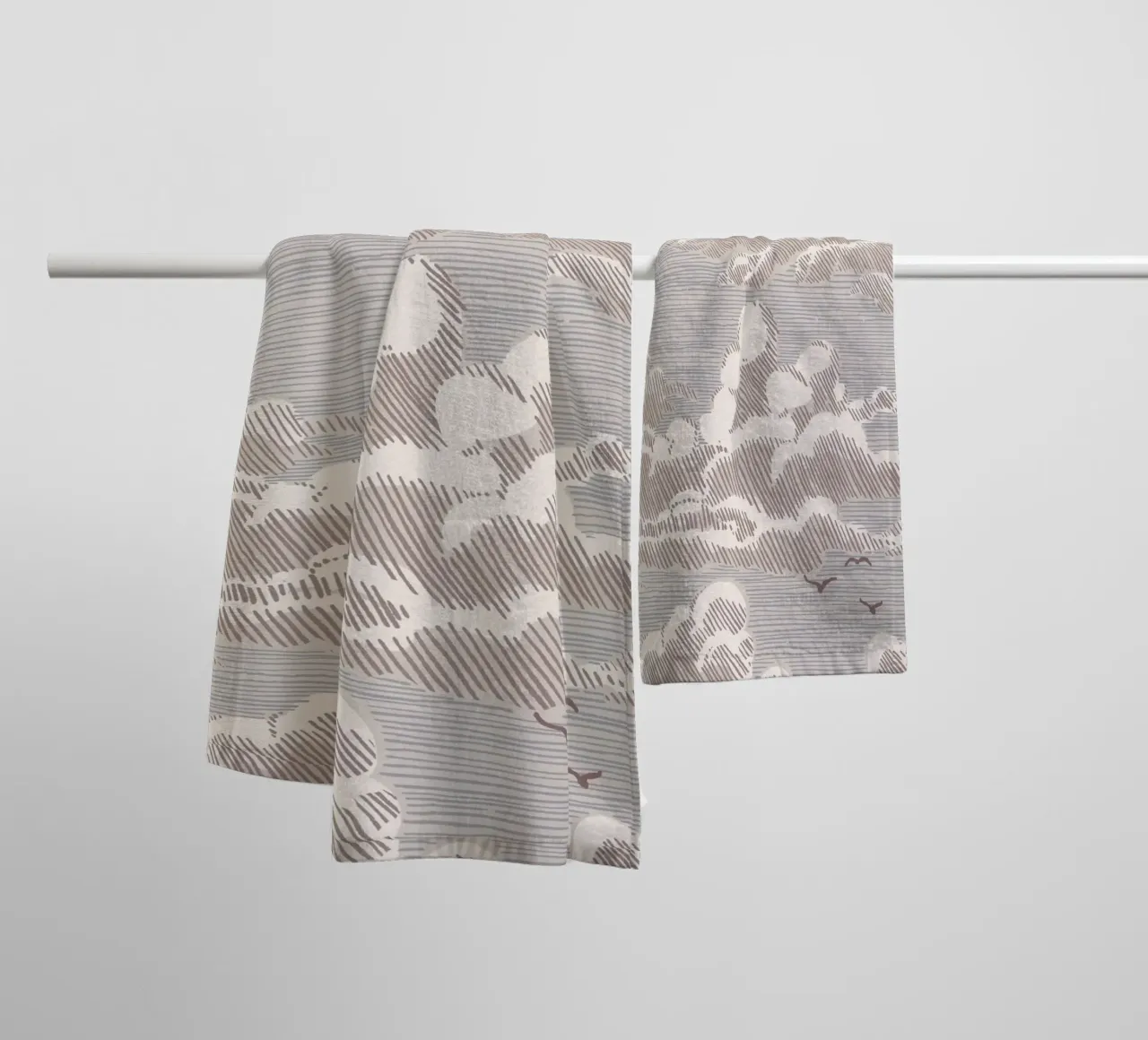 sky bound 1 towel by Amber Hughes