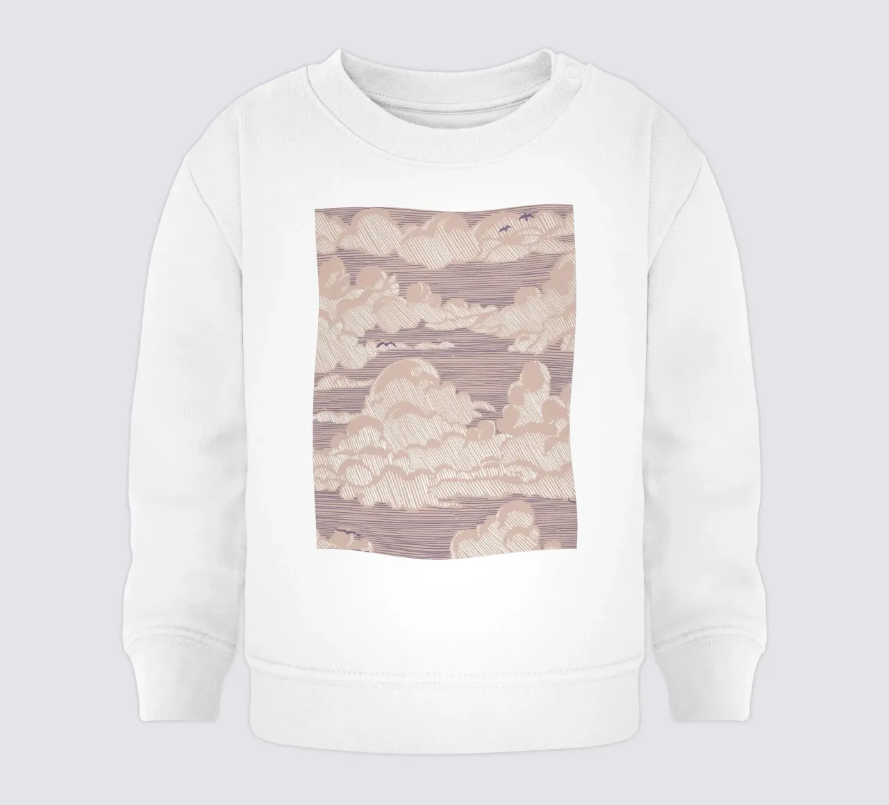 sky bound 3 sudadera de bebé de Amber Hughes