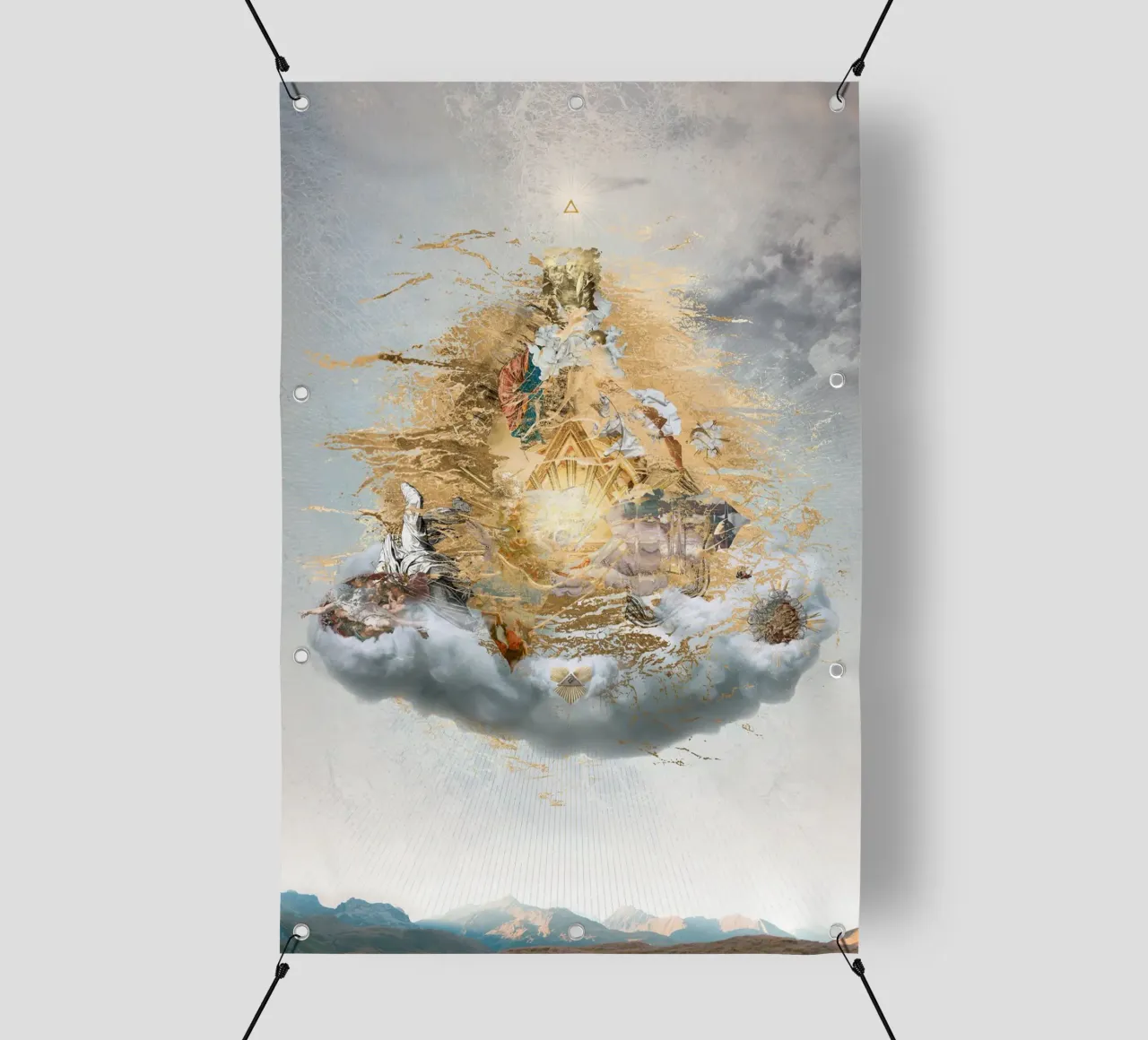 Non rappresentabile telo in pvc da undarstellbar Christliche Poster