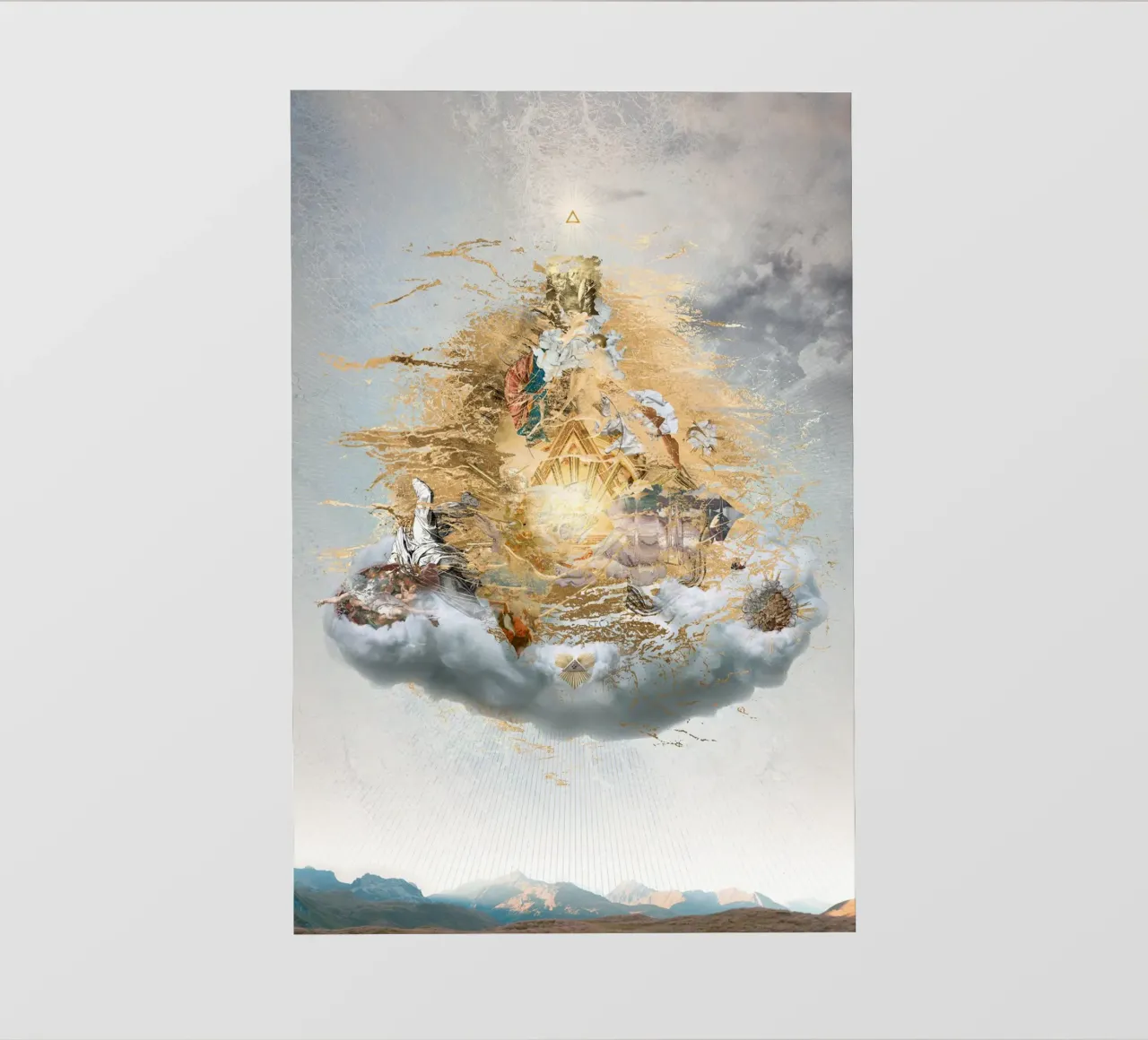 Non rappresentabile telo in pvc da undarstellbar Christliche Poster