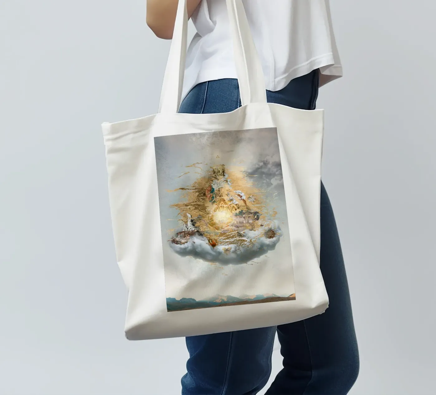 Unrepresentable tote bag by undarstellbar Christliche Poster