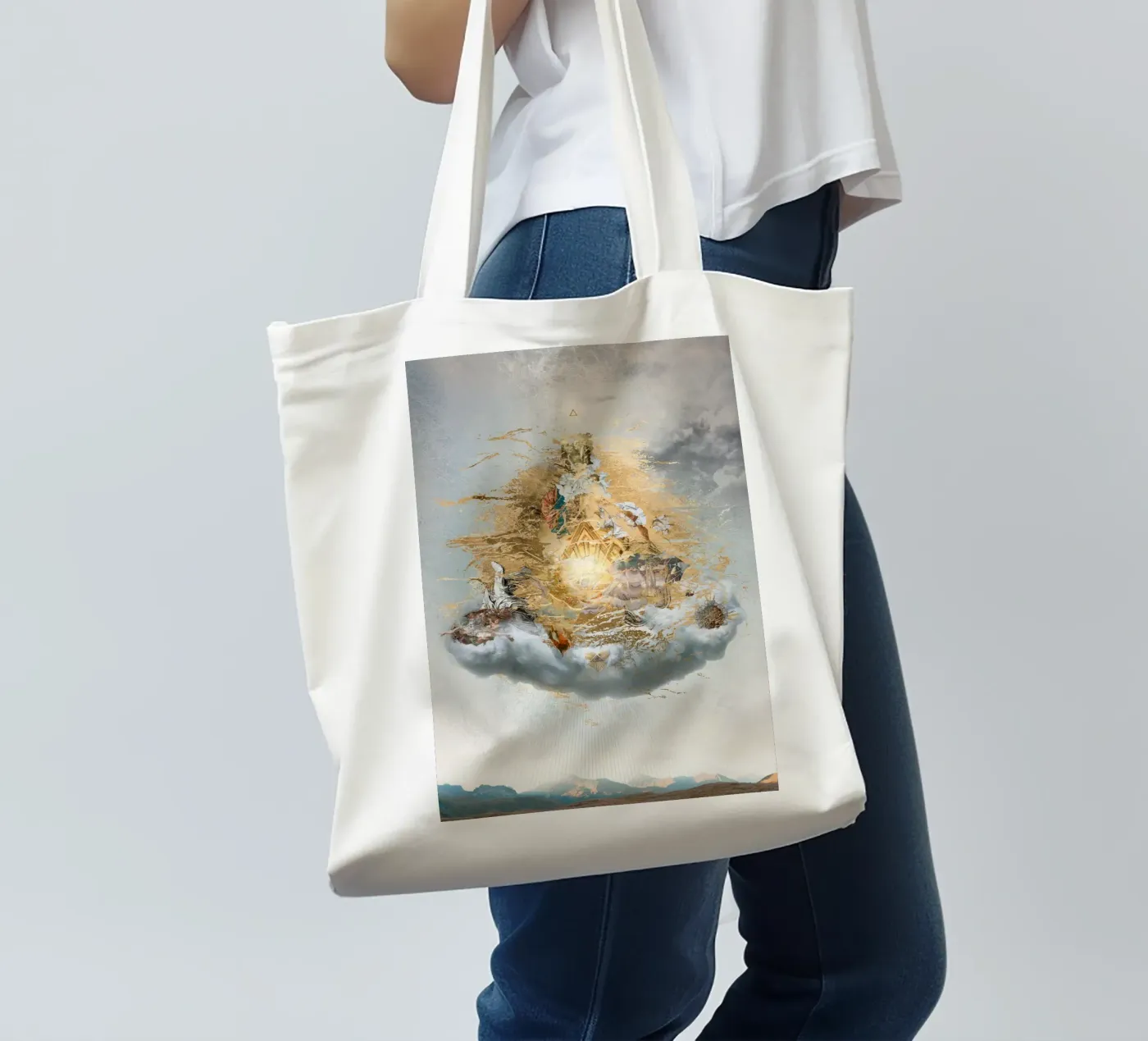 Unrepresentable tote bag by undarstellbar Christliche Poster