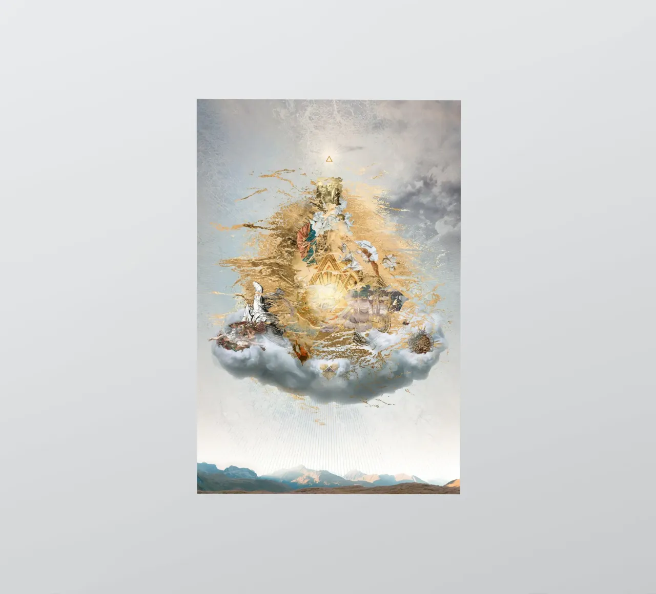 Unrepresentable sticker by undarstellbar Christliche Poster