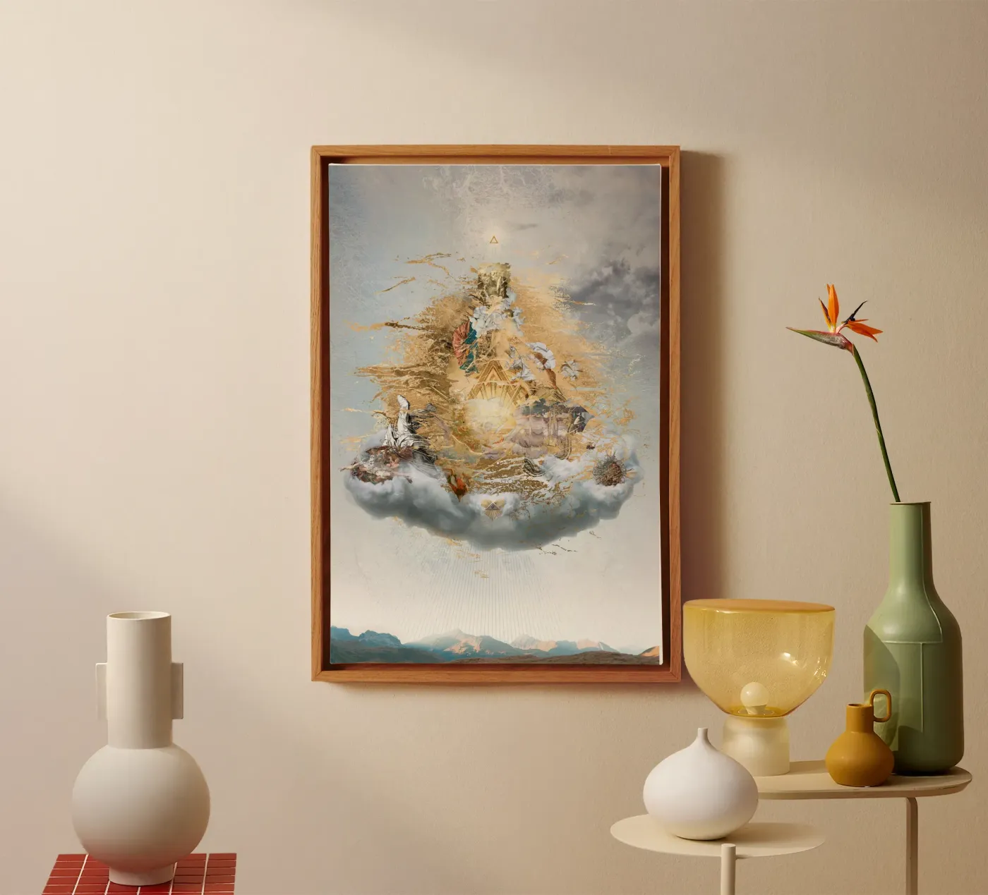 Inreprésentable toile de undarstellbar Christliche Poster