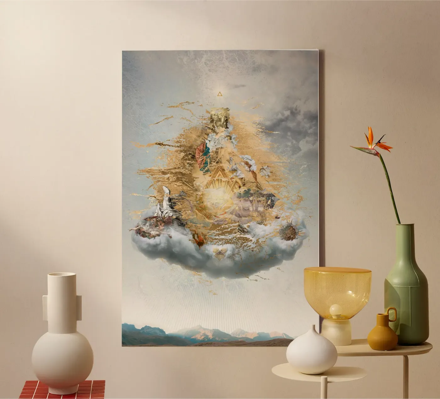 Inreprésentable toile de undarstellbar Christliche Poster