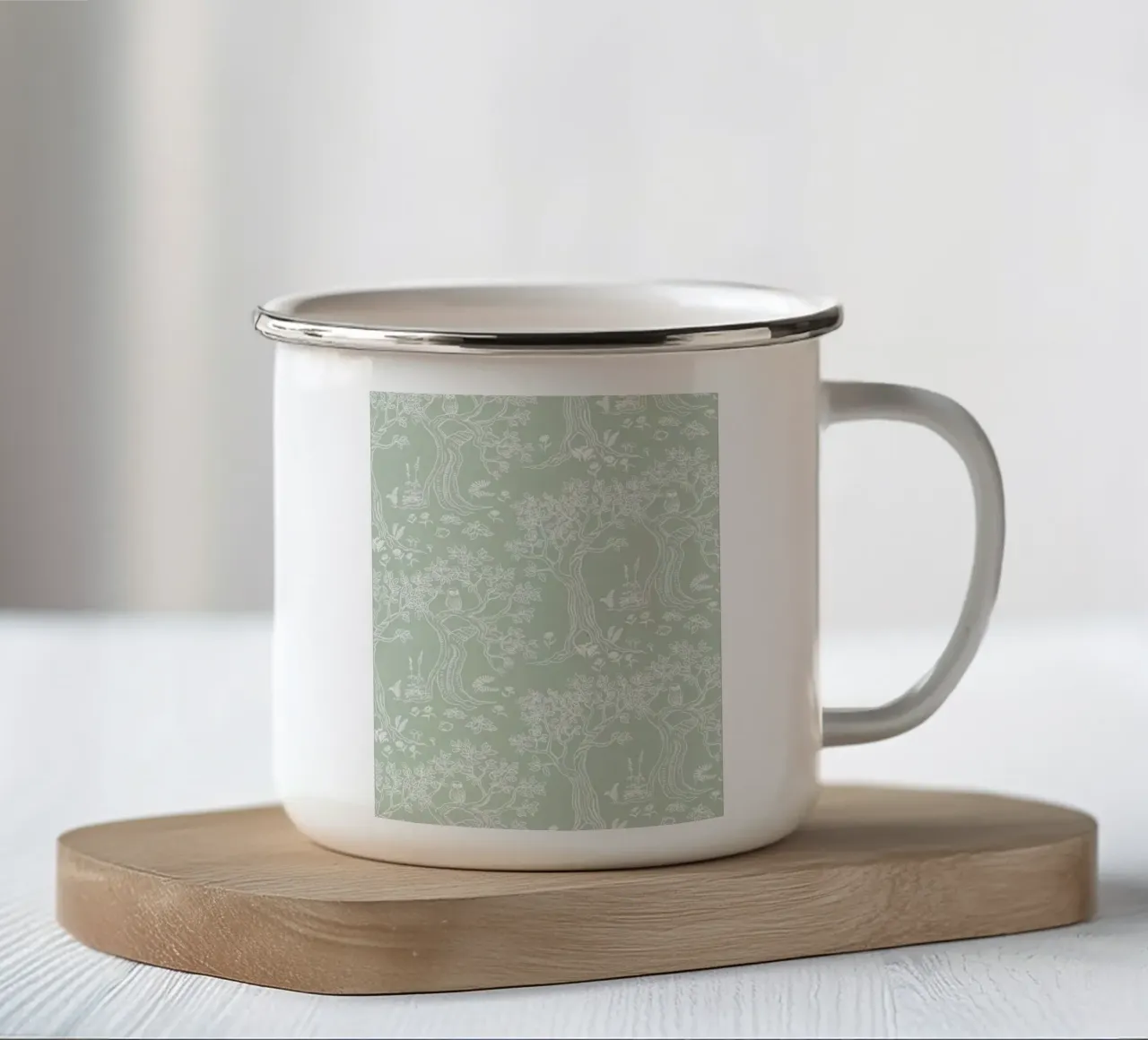 Incantato 4 tazza in smalto da Amber Hughes
