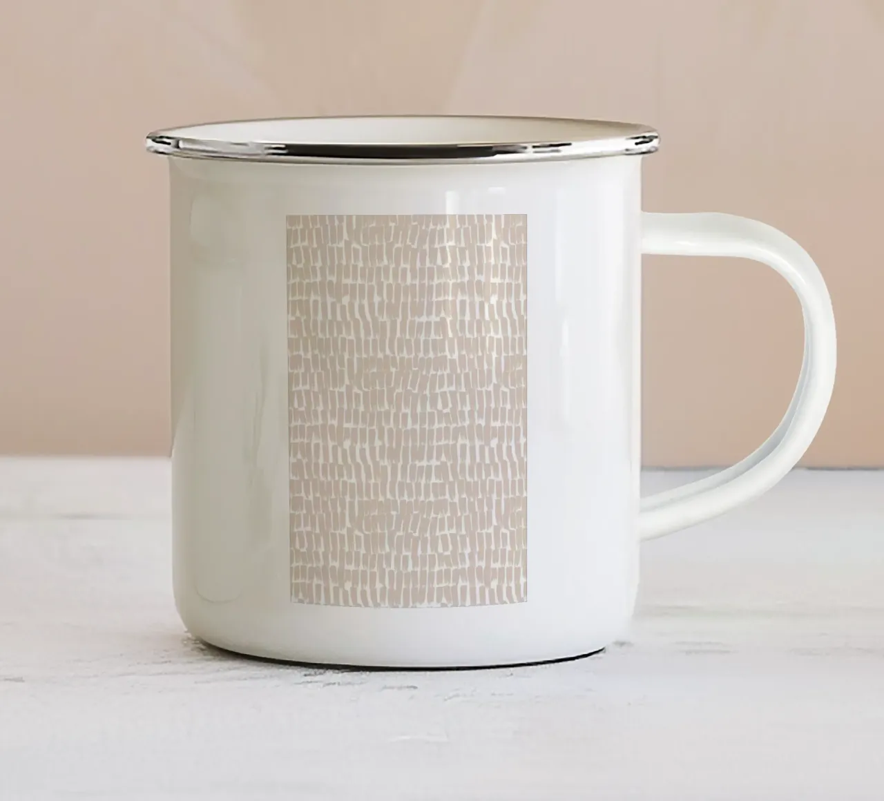 Colpo di genio 2 tazza in smalto da Amber Hughes