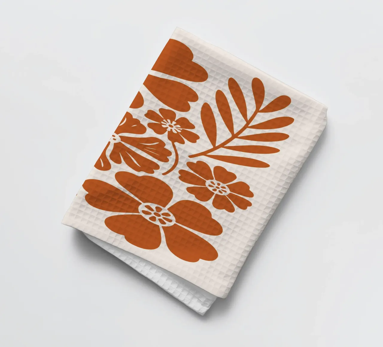 boho abstract flowers canovaccio da cucina da LisaArtes