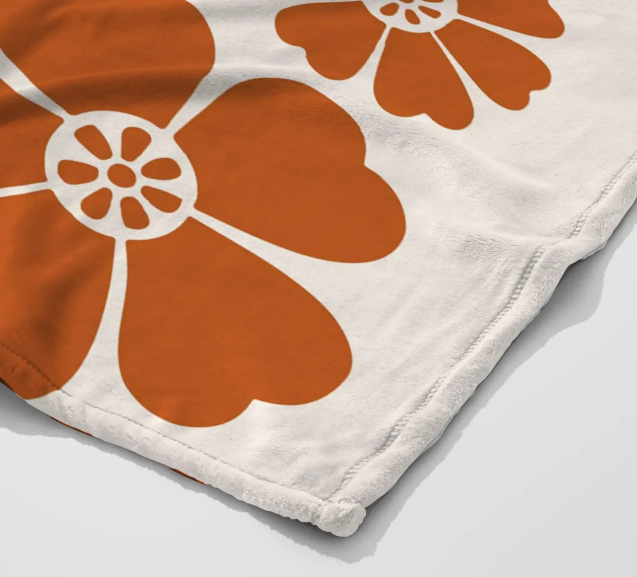 boho abstract flowers coperta in pile da LisaArtes