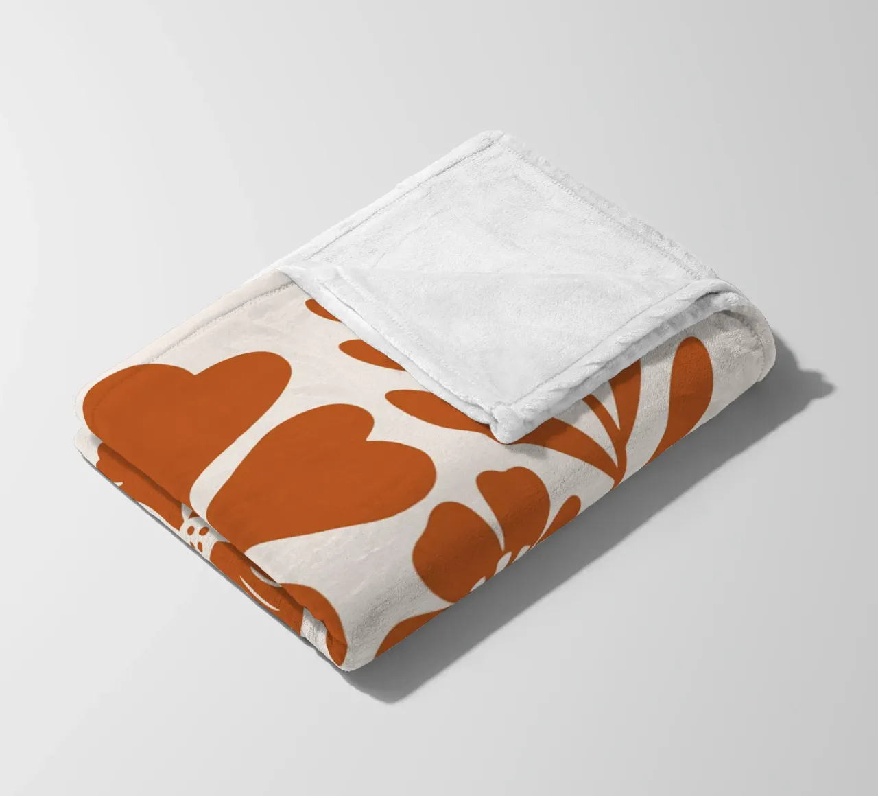 boho abstract flowers coperta in pile da LisaArtes