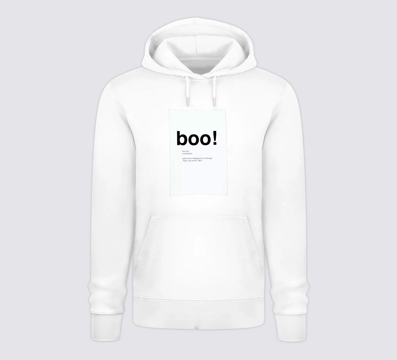The boo interjection felpa con cappuccio da Matěj Kašpar Jirásek